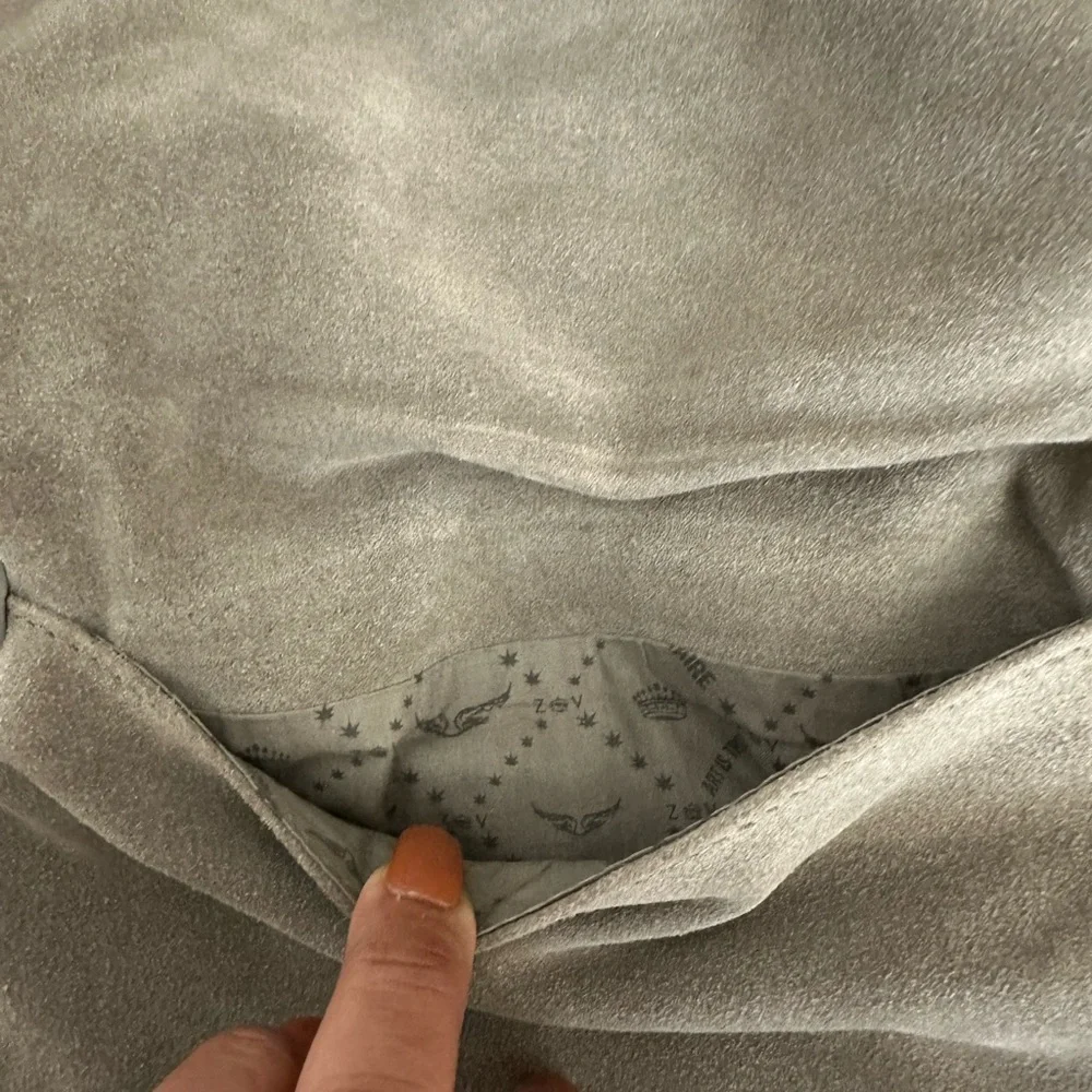 ZADIG & VOLTAIRE  SUEDE BAG - Picture 10 of 16